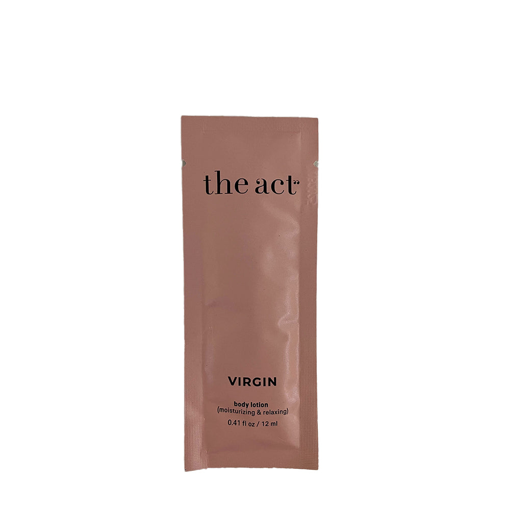The Act Virgin Body Lotion - Sachet