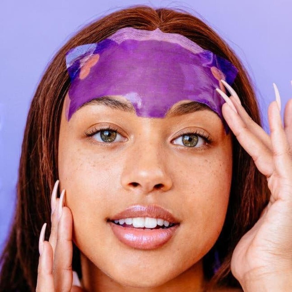 The Crème Shop Acne Warrior - Acne Fighting Hydrogel Forehead Patch - Kick Acne Right in the Blemish - Beauty Tribe