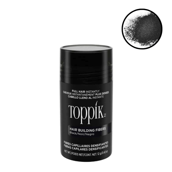 Toppik Hair Fibers Black 12g - Beauty Tribe