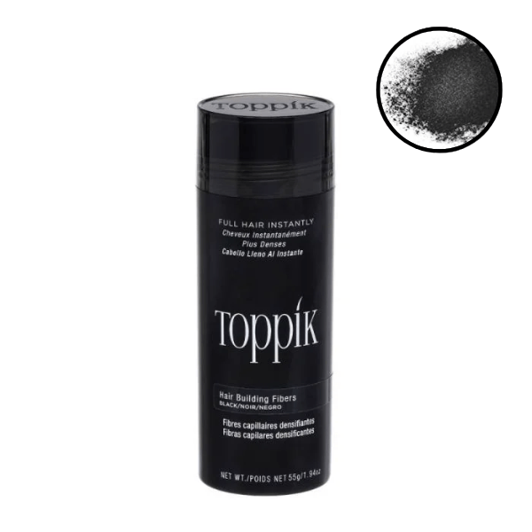 Toppik Hair Fibers Black 55g - Beauty Tribe