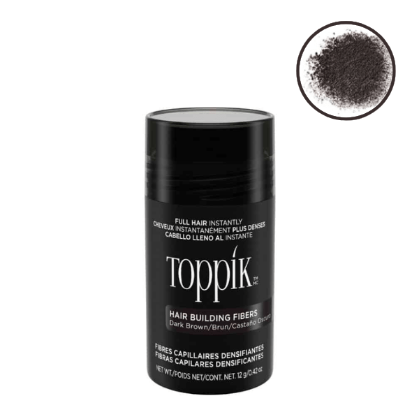 Toppik Hair Fibers Dark Brown 12g - Beauty Tribe