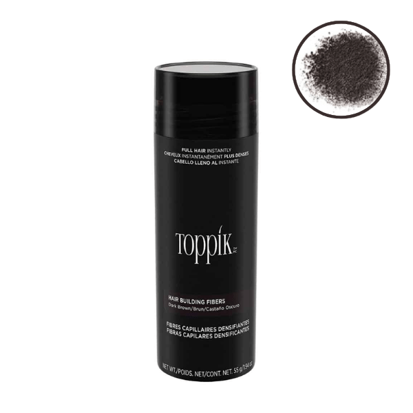 Toppik Hair Fibers Dark Brown 55g - Beauty Tribe