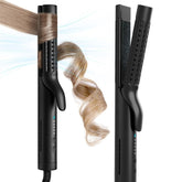 Tymo Airflow 2 in 1 Hair Curler and Straightener Black - Beauty Tribe