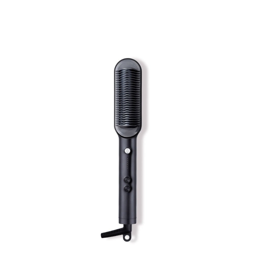 Tymo Ring Hair Straightening Brush Black - Beauty Tribe