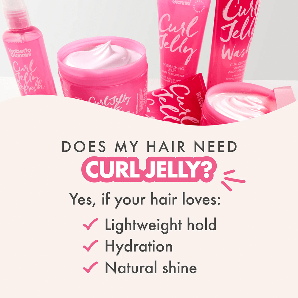 Umberto Giannini Curl Jelly Vanilla Gelato Scrunching Jelly 200ml - Beauty Tribe