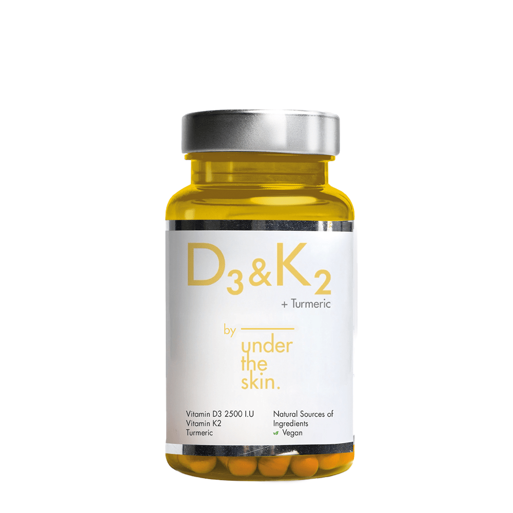Under The Skin Vitamin D3 &amp; K2 - Beauty Tribe