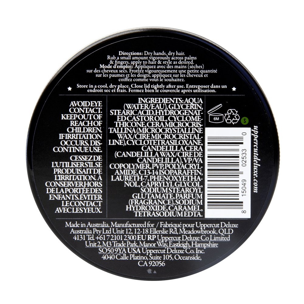 Uppercut Deluxe Matte Pomade 100g - Beauty Tribe