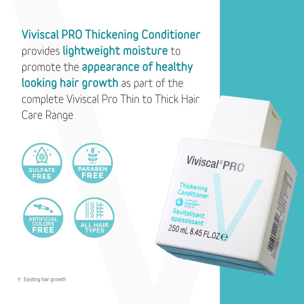 Viviscal Professional Healthy Hair Thickening Conditioner 250ml - Beauty Tribe