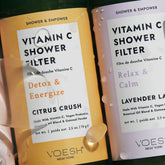 Voesh Vitamin C Shower Filter - Citrus Crush - Beauty Tribe