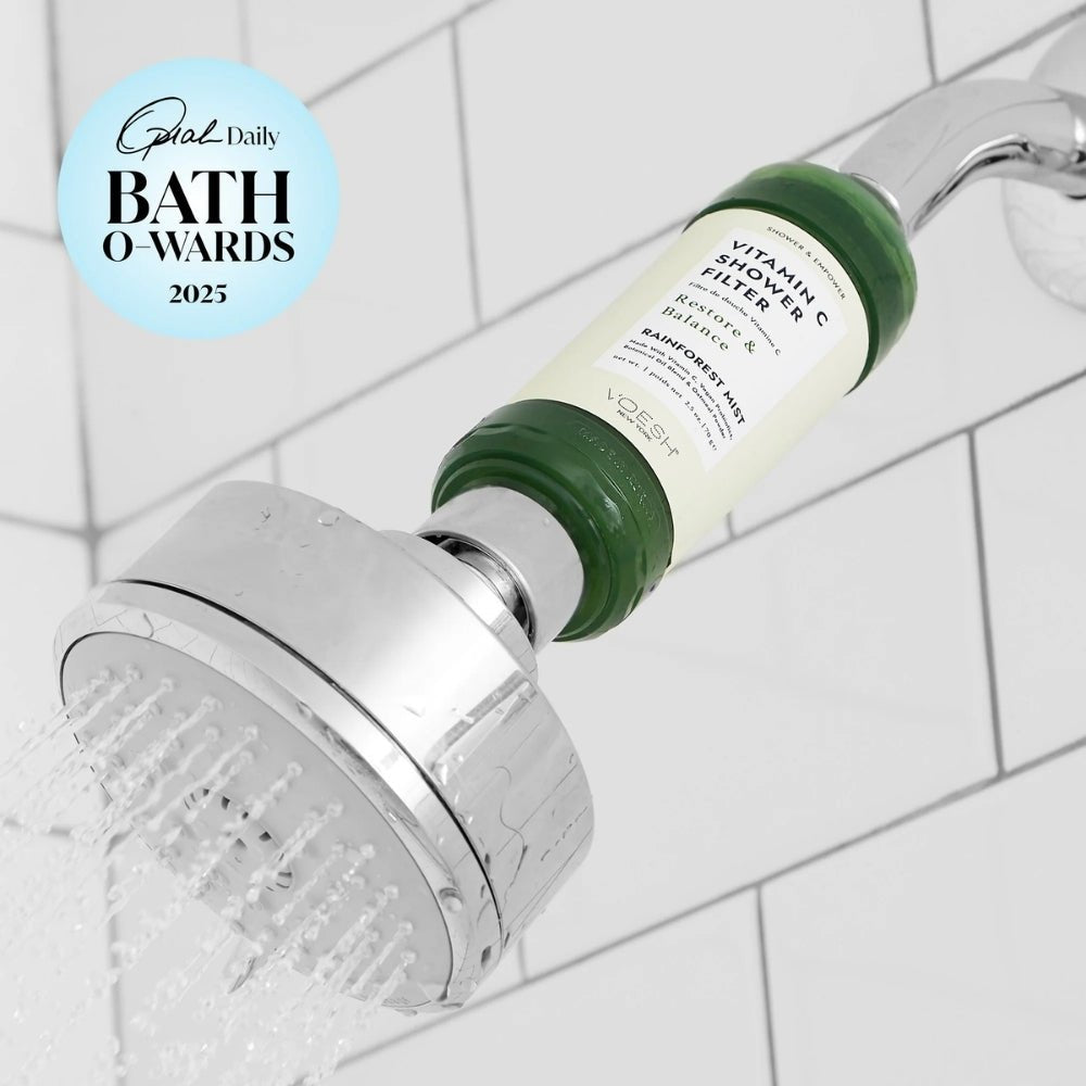 Voesh Vitamin C Shower Filter - Rainforest Mist - Beauty Tribe