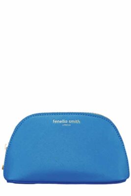Fenella Smith Azure Oyster Cosmetic Case