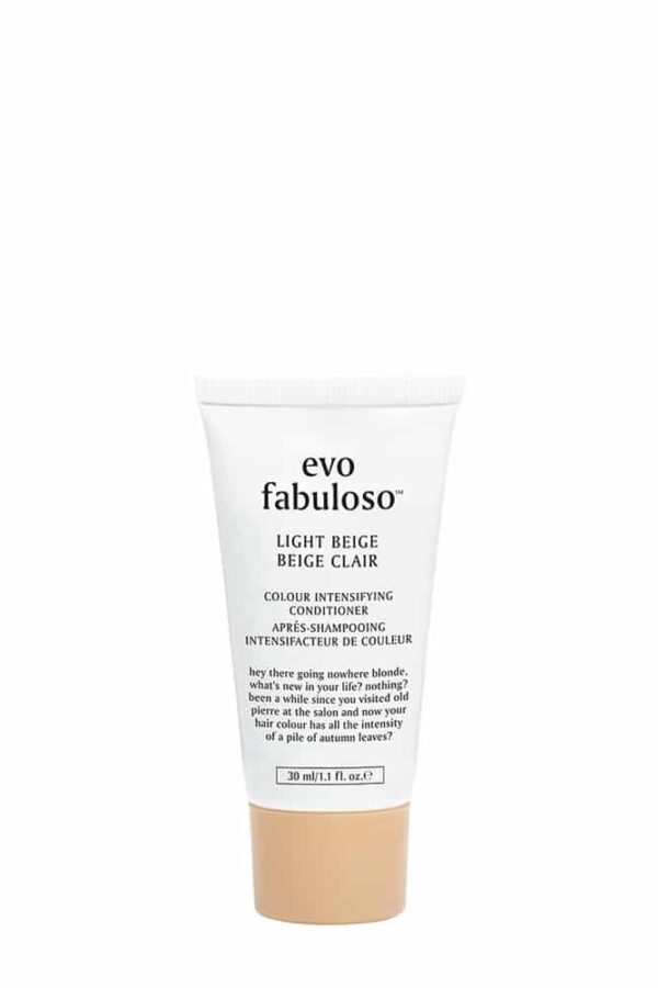 Fabuloso Light Beige Colour Intensifying Conditioner 30ml