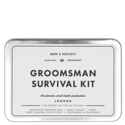 Men's Society Groomsman Survival Kit