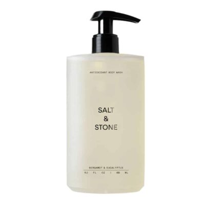Salt & Stone Antioxidant Body Wash – Bergamot & Eucalyptus 450ml
