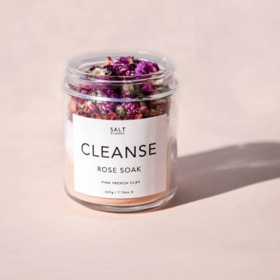 Salt by Hendrix Cleanse Rose- Rose + Pink Clay