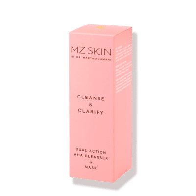 MZ Skin Cleanse & Clarify Dual Action Aha Cleanser & Mask