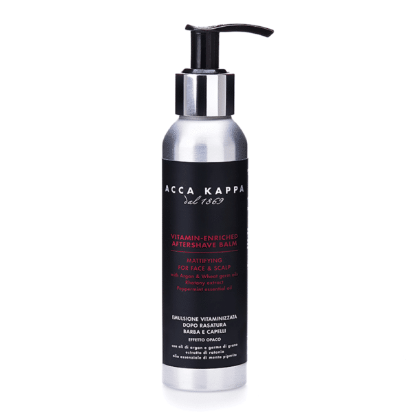 Acca Kappa Vitamin-Enriched Aftershave Balm- Mattifying - For Face And Scalp