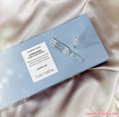 comfort zone, Hydramemory Hydra & Glow Ampoule Review, Ampoule Review, Beauty 2