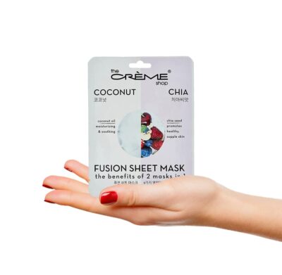 The Crème Shop Coconut + Chia 2-in-1 Infusion Mask 25g