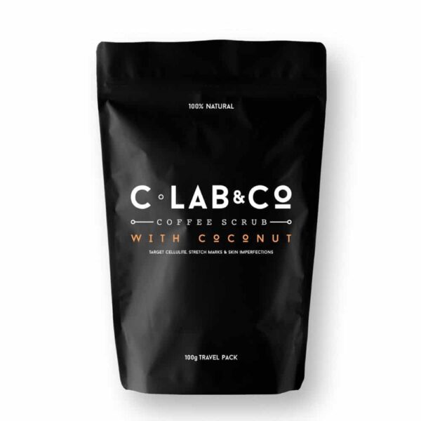 C LAB & CO COFFEE COCONUT SCURB TRAVEL PACK 100 g