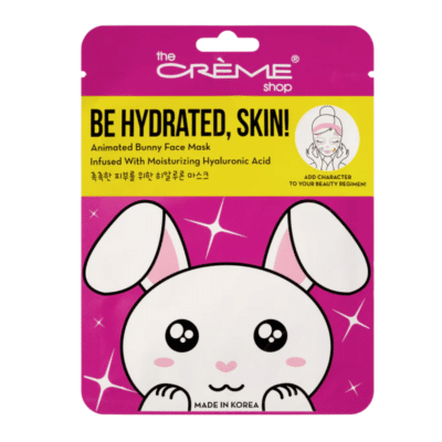 The Crème Shop Be Hydrated, Skin! Animated Bunny Face Mask