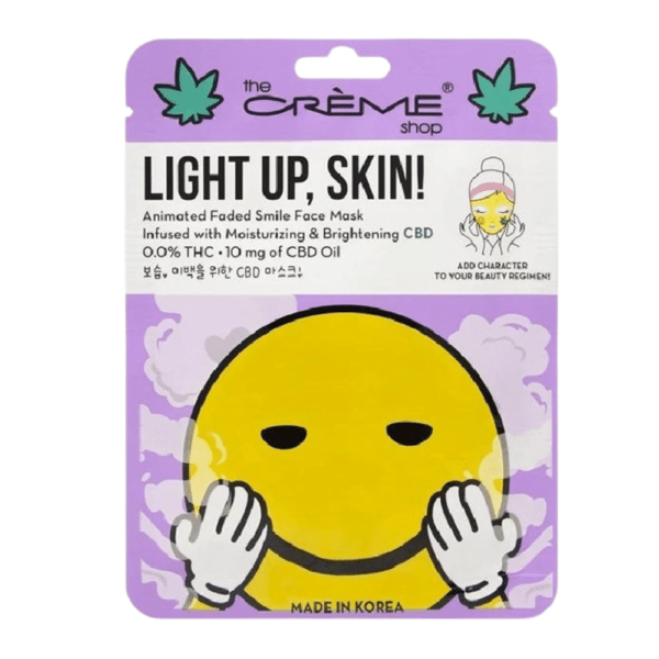 The Crème Shop Light Up, Skin! Animated Face Smile Face Mask