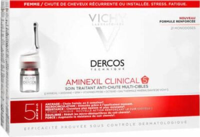 VICHY DERCOS AMINEXIL CLINICAL 5 WOMEN AMP 21X6 ML