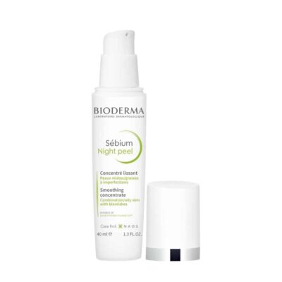 Bioderma Sebium Night peel Smoothing concentrate gel for Combination to oily skin, 40ml (1)