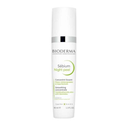 Bioderma Sebium Night peel Smoothing concentrate gel for Combination to oily skin, 40ml