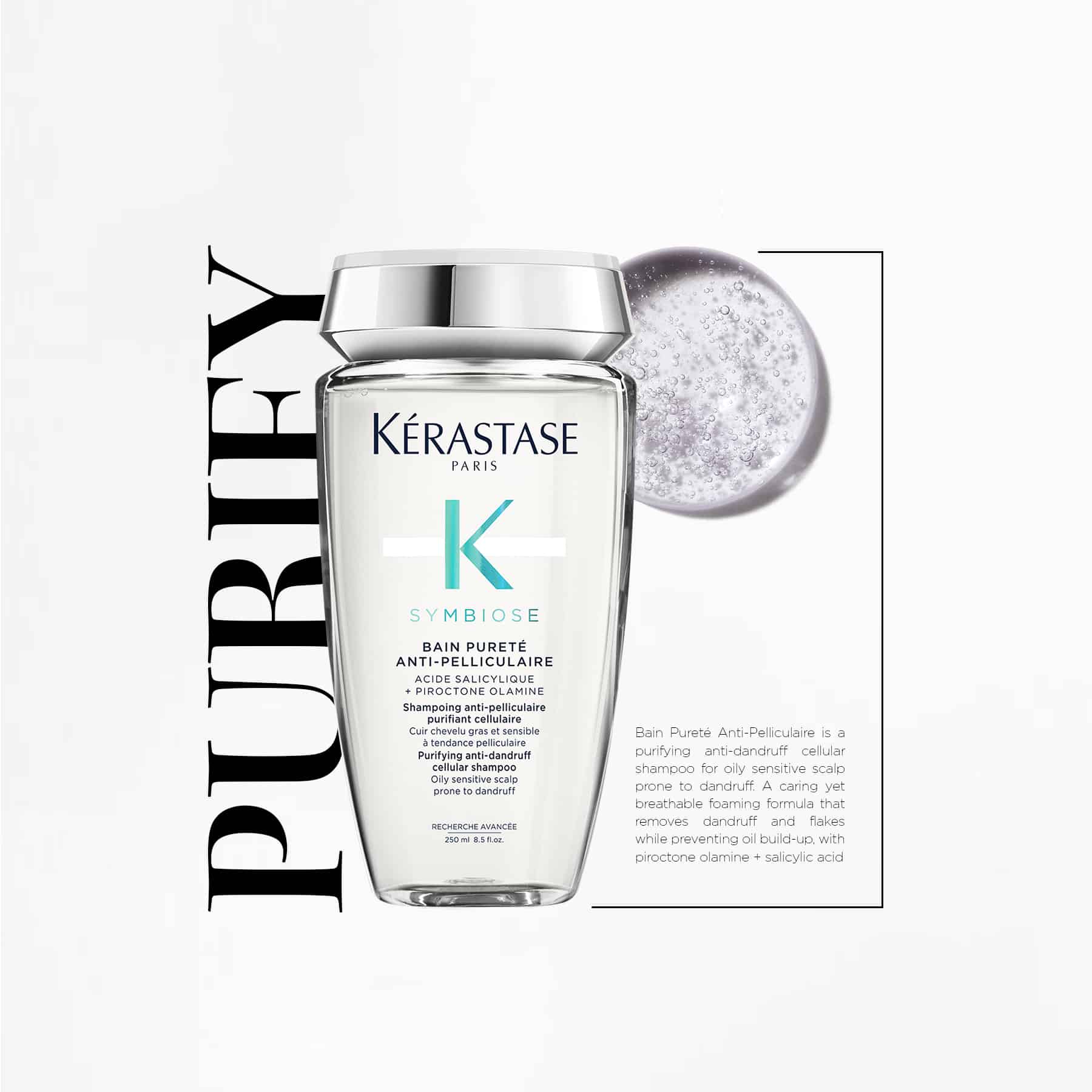 Kerastase Symbiose Bain Pureté Anti-Pelliculaire 250ml - shampoo