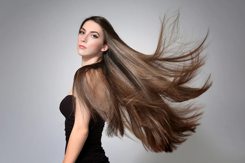 How to get silky straight hair