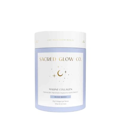 Sacred Glow Co Marine Collagen Natural Mixed Berry Flavour