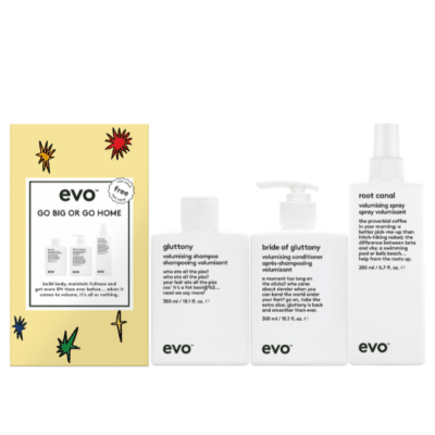 Evo Go Big or Go Home (Gluttony shampoo + Conditioner- Root Canal)